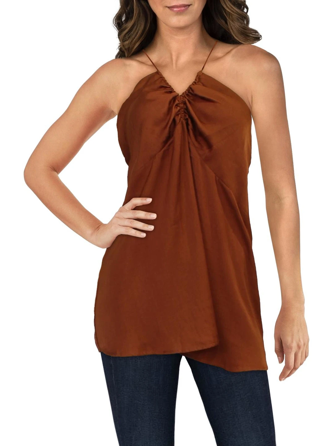 Budget βοΈ Banana Republic π Womens Sateen Cami Halter Top β 1 Budget βοΈ Banana Republic π Womens Sateen Cami Halter Top β