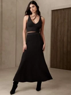 New ✨ Banana Republic Lustro Lurex Sweater 🧨 Skirt for women 🎁