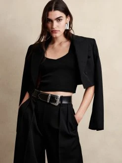 Outlet ⌛ Banana Republic Mio Cropped Cami for 🔔 women ⭐