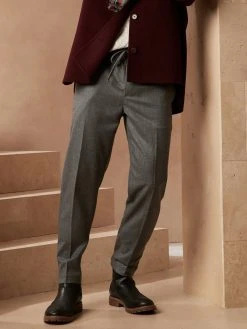 New ⭐ Banana Republic Italian Wool Flannel Jogger for men ✔️