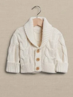 Brand new 🔔 Banana Republic Baby Cable-Knit Cardigan Sweater for kids ⭐