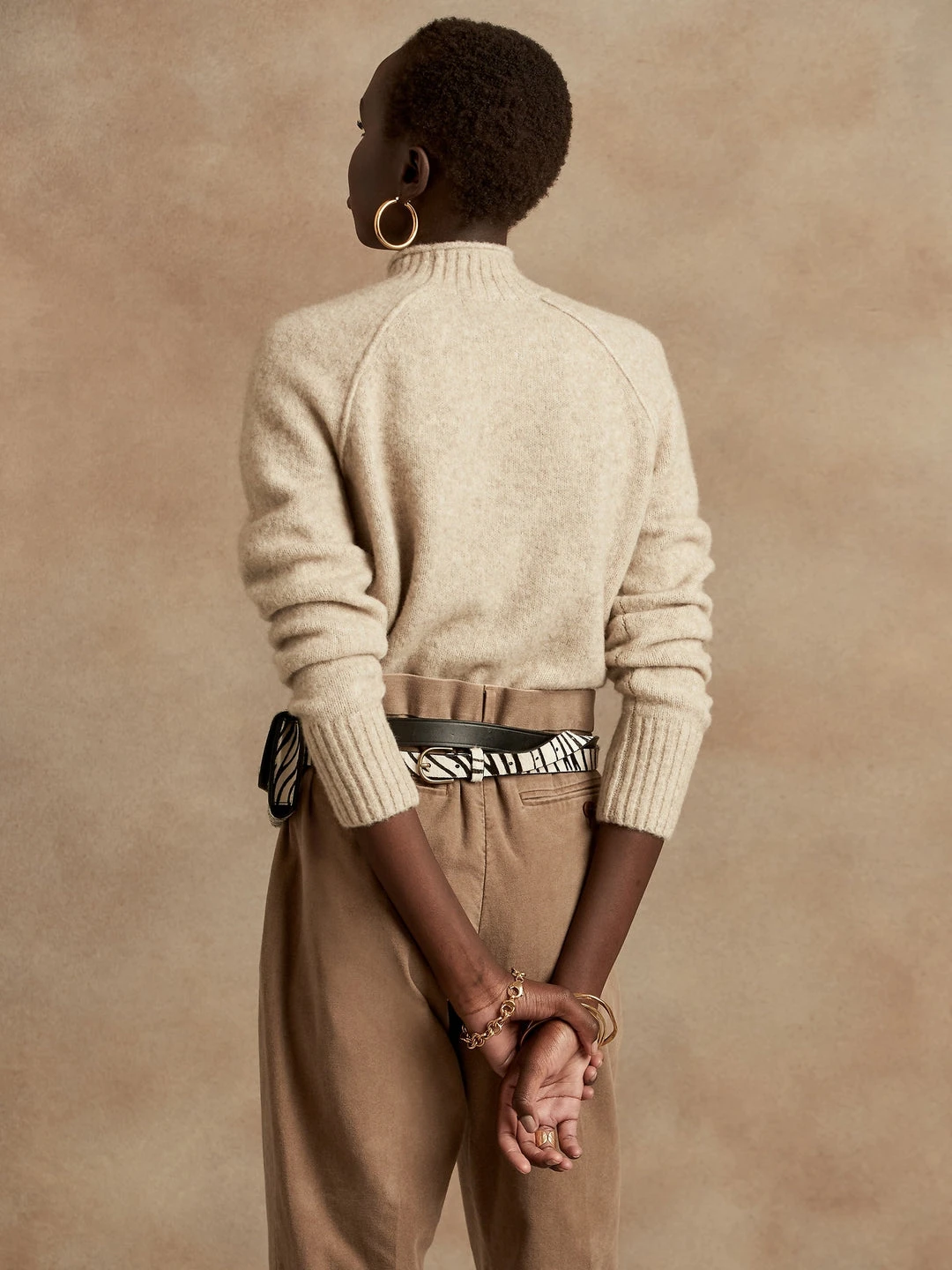 Budget ❤️ Banana Republic Relaxed Mock-Neck Sweater for women ⌛ 2 Budget ❤️ Banana Republic Relaxed Mock-Neck Sweater for women ⌛ - Image 2