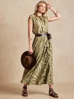 Best Pirce ✔️ Banana Republic Nocturne Silk Maxi 🎁 Skirt for women 🎉