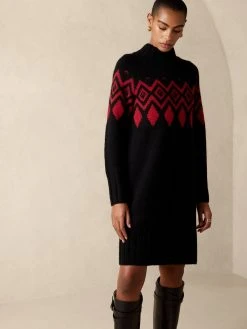 Promo 💯 Banana Republic Adria Fairisle Sweater Dress for women 💯