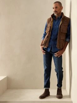 New 🎁 Banana Republic Slim LUXE Traveler Jean for men 👏