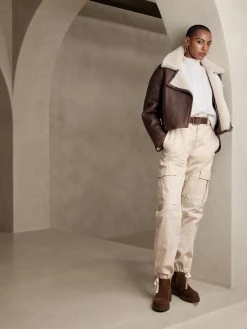 Discount ❤️ Banana Republic Sierra Moleskin Cargo Pant for 😍 women 🥰