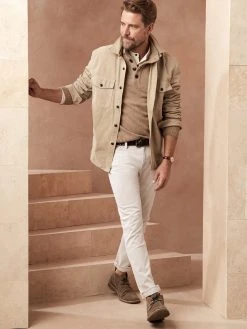 Best Sale 🎉 Banana Republic Skinny Traveler Pant for men 🛒