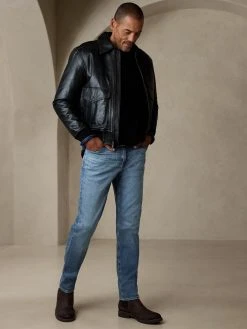 Cheap ⭐ Banana Republic Tapered Organic Cotton Jean for men ✔️