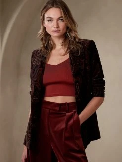 New ⌛ Banana Republic Mio Cropped Cami for 🎁 women ⭐