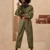 Outlet ✨ Banana Republic Bolla Utility Jumpsuit for 🧨 women ⌛