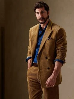 Best Pirce 😉 Banana Republic Como Corduroy Suit Jacket for men ⭐