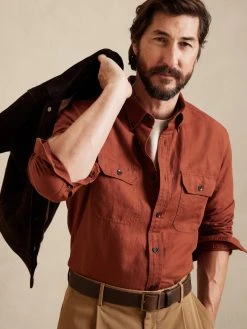 Promo βοΈ Banana Republic Heritage Expedition π Shirt for men β¨