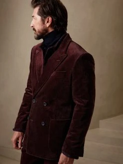Best deal 🎁 Banana Republic Como Corduroy Suit Jacket for men 🤩