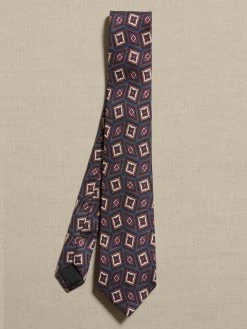 Buy 🧨 Banana Republic Foulard Silk Tie for men ❤️