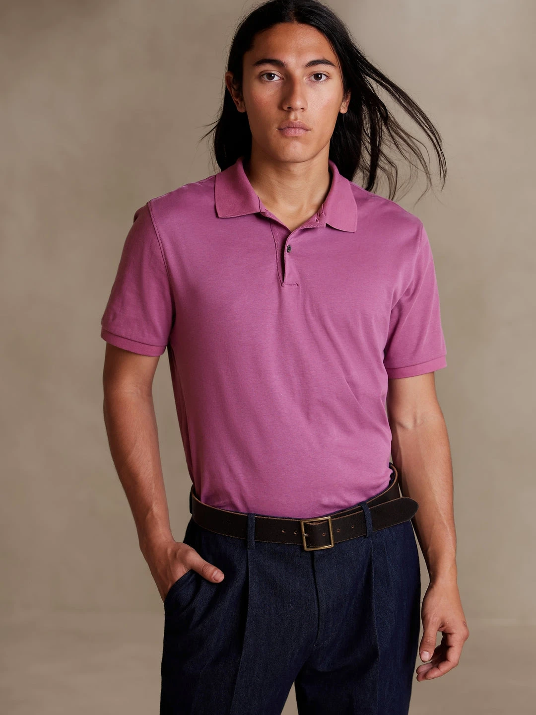 Cheap π Banana Republic Luxury-Touch Performance Polo for men β 1 Cheap π Banana Republic Luxury-Touch Performance Polo for men β