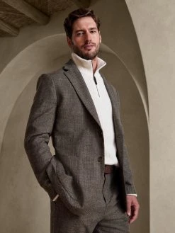 Best deal 😀 Banana Republic Modena Tweed Suit Jacket for men ✨