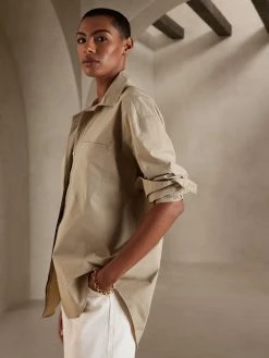 Best deal ⭐ Banana Republic The Oversized Tunic for women 🎁