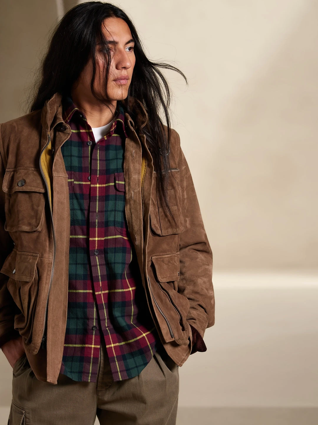 New ✔️ Banana Republic Flannel Shirt Jacket for men 👍 1 New ✔️ Banana Republic Flannel Shirt Jacket for men 👍