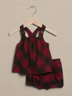 Best reviews of 👍 Banana Republic Baby Flannel Tank & Bubble Short Set for kids ⭐