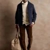 Outlet ✨ Banana Republic Slim Traveler Corduroy Pant for men 👍