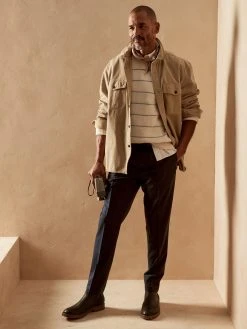 Cheapest ✔️ Banana Republic Italian Wool Flannel Jogger for men 🤩