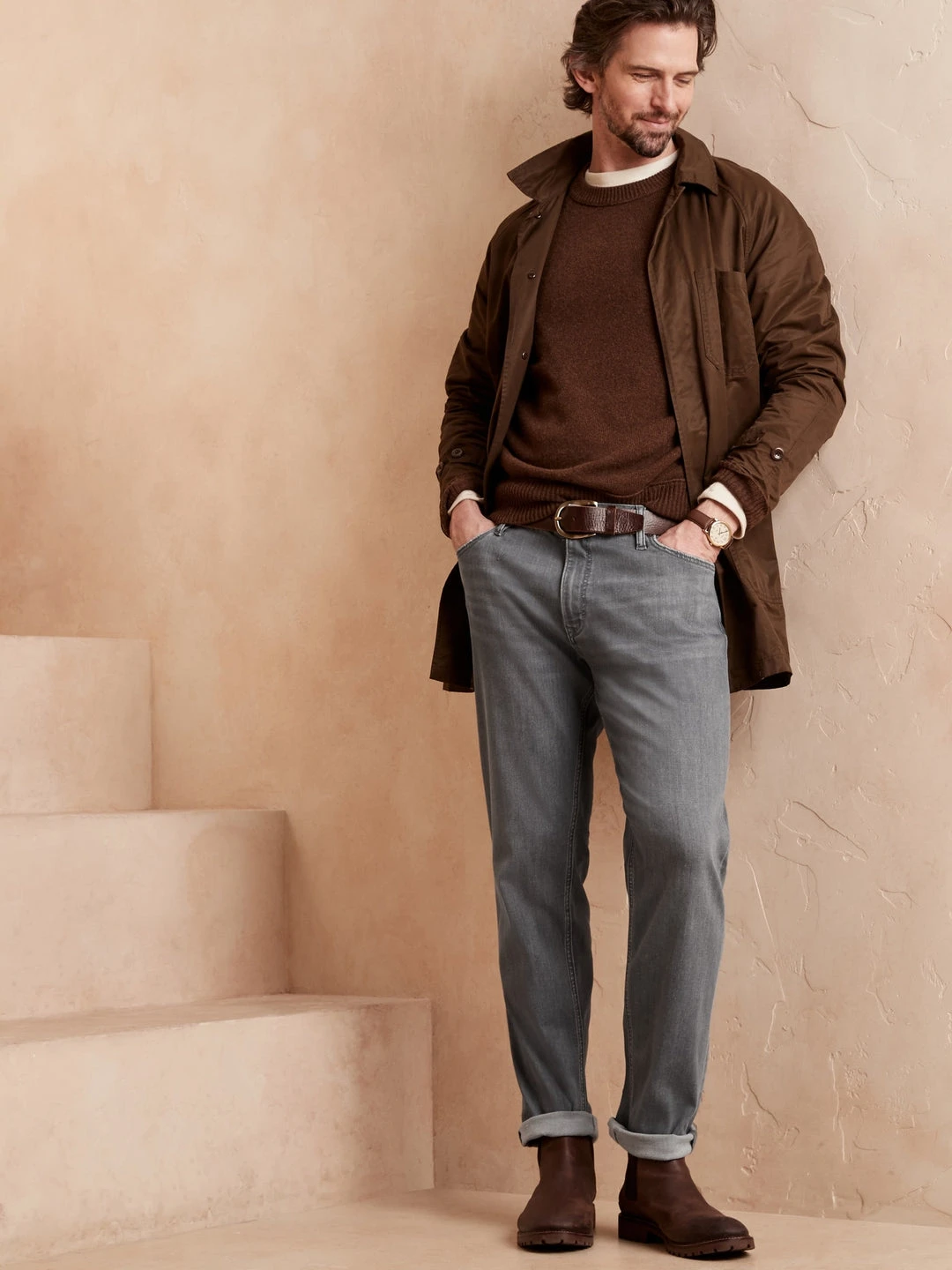 Budget π Banana Republic Slim LUXE Traveler Jean for men π 3 Budget π Banana Republic Slim LUXE Traveler Jean for men π - Image 3