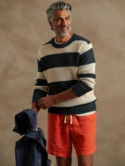 Promo 👍 Banana Republic 8" Linen Easy Short for men 🛒